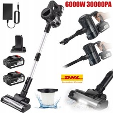 6000W Staubsauger Hoover Akku 6 IN1 mit funktion Handstaubsauger kabellos 30KPA