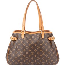 Louis Vuitton Canvas Monogram Batignolles Handbag Tasche
