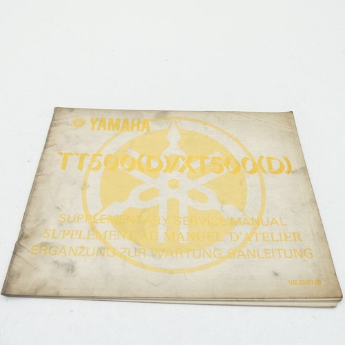 Original yamaha 500 - original, xt