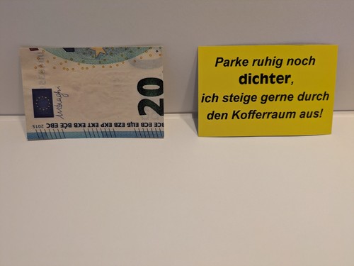 50x scheisse geparkt karten - geparkt",