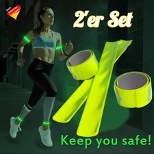Reflektorbänder Joggen Fahrrad Sicherheit Reflektierend Reflektor Armband