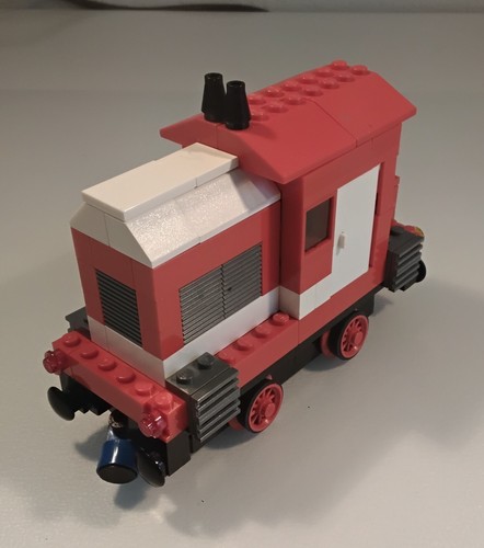 Lego diesellok 12v unikat - diesellok, 12v,