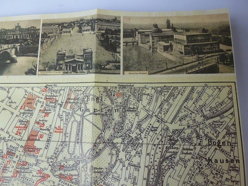 Stadtplan münchen reich map - stadtplan, 3.reich
