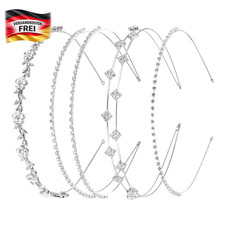 Silber Strass Stirnband Damen