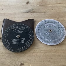 JEPPESEN CR-2 & FELSENTHAL TRUE AIR SPEED RUNDFLUGCOMPUTER/RECHNER