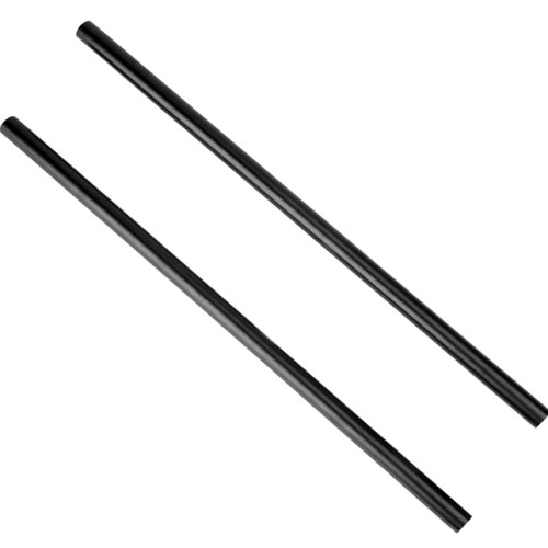 15mm rod aluminium schwarz - 15mm,