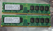Swissbit 4GB (2x2GB) DDR2 MEU25664D6BC2EP-30R PC2-5300U-555 2Module