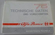 Table book/technical data Alfa