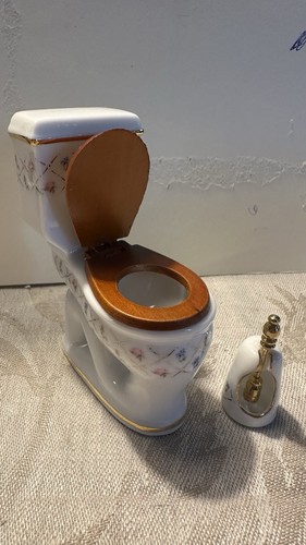 Puppenhaus toilette - puppenhaus,