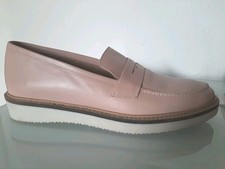 NEU Echtleder Loafers Collegeschuhe  Nude/rosa San Marina Gr 40 