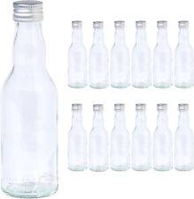 Glasflaschen Kropf 200ml Flasche Schraubverschluss Saft Getränke Likör Öl Saucen
