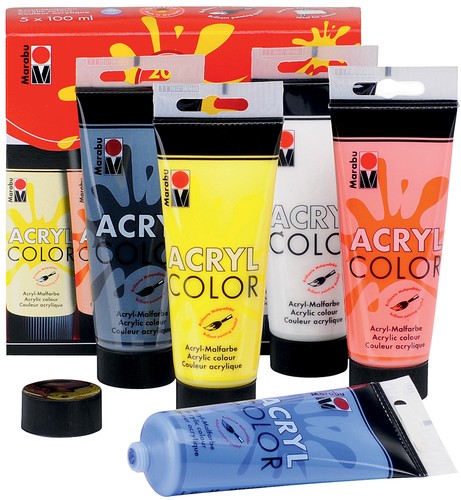 Marabu acrylfarbe acrylcolor - acrylfarbe, "acrylcolor"