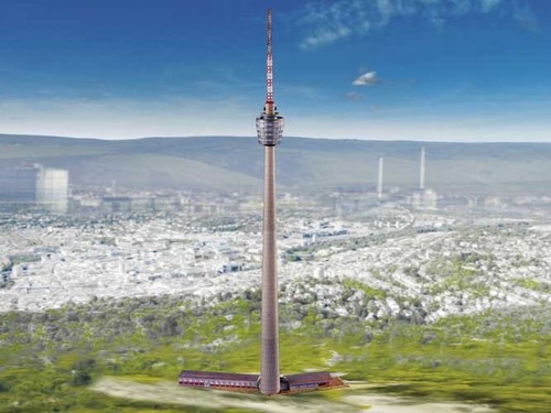 Fernsehturm stuttgart mit - fernsehturm,