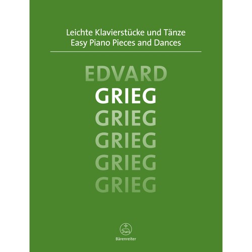 Bärenreiter grieg leichte - grieg:,