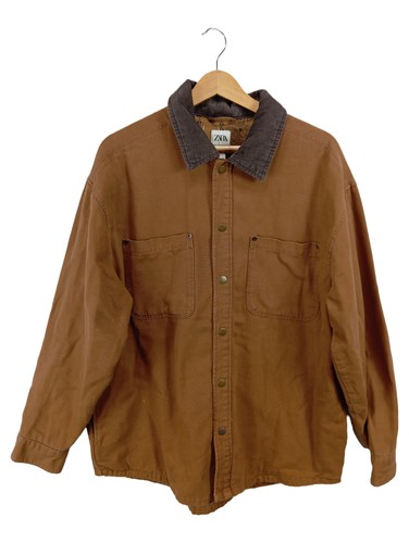 Zara cordjacke hemdjacke - cordjacke, braun