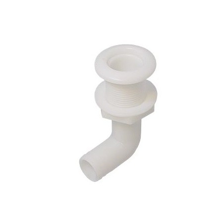 Borddurchlass weiss - , 3/4"