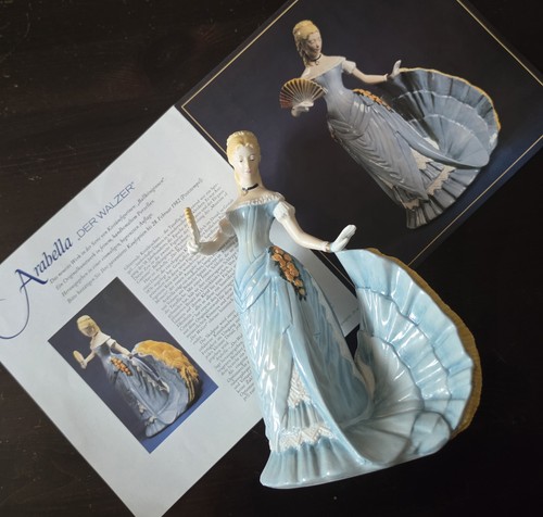 Franklin porcelain figur - franklin,