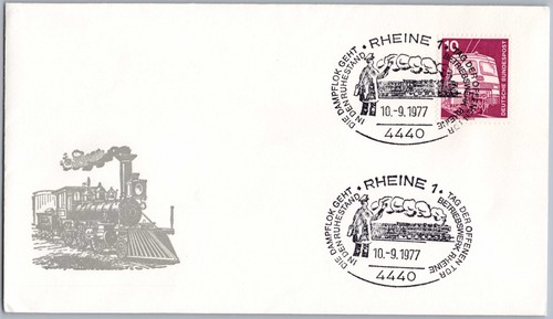 Brief sst sonderstempel rheine - brief,