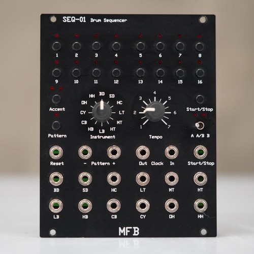 Mfb seq drum sequencer - drum,