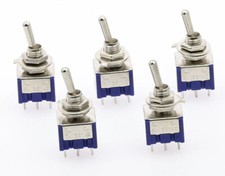 5x Mini-Kippschalter