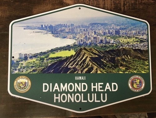 Metallschild hawaii diamond - metallschild,
