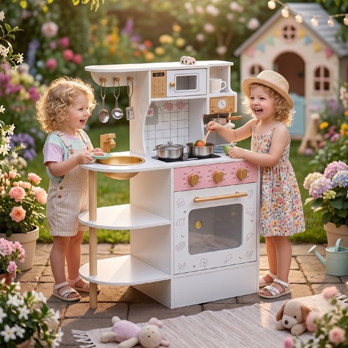 Kinderküche aus mdf - kinderküche,