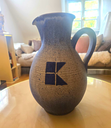 Große vintage keramik vase - große,