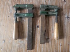 2 Alte Starke Schraubzwingen FK2 - 2002, 8049-2, 8049-3