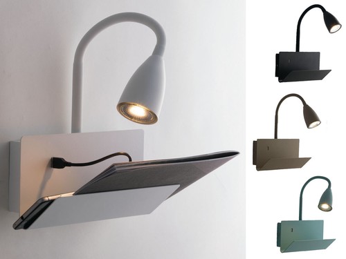 Leselampen mit ablage usb - leselampen,
