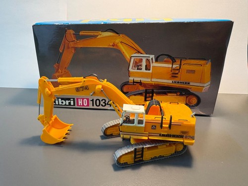 Kibri bagger liebherr 974 - bagger,