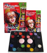 Eulenspiegel 5 Jahreszeiten Schmink-Palette Schmink-Set Kinderschminke