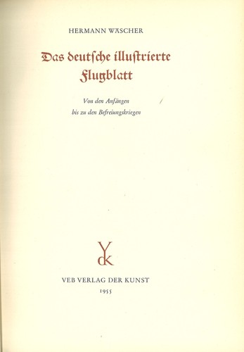 Das deutsche illustrierte