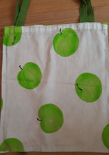Tasche, Damentasche, Stoffbeutel Motiv Apfel ,Handarbeit, NEU BW