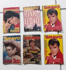 BRAVO - Mini-Bravo - Konvolut - 6 Stück - Pink Floyd - Elvis - Cliff Richard...