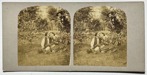 Liebespaar genre szene c1870 - genre,