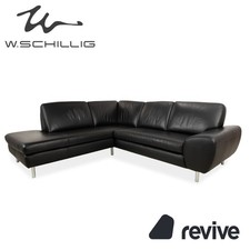 Willi Schillig Leder Ecksofa