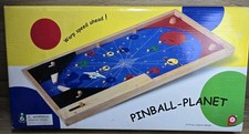 Wooden Tabletop Planet Pinball