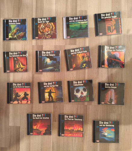 15x die drei fragezeichen - die,