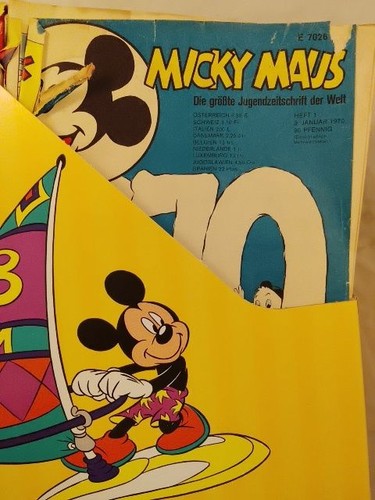 Konvolut micky maus jahrgang - konvolut,