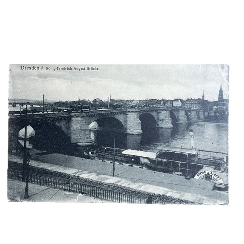 Postkarte dresden friedrich - postkarte,