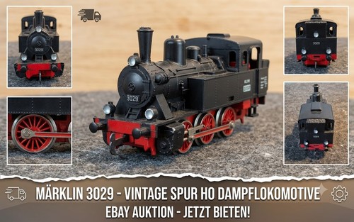 Märklin 3029 dampflok - 3029,