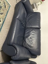 sofa couch 3-sitzer leder