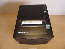 Maxatec MT-150 Thermal Ticket Receipt POS Printer Serial Black - TESTED OK + PSU