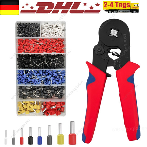 1400 teilig set crimpzange - teilig,