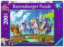 Ravensburger Kinderpuzzle 200 Teile ab 8 Jahren Die Magie der Unicorn Academy