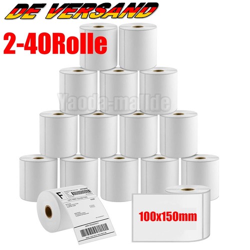 250 rolle thermo etiketten - 250/rolle,