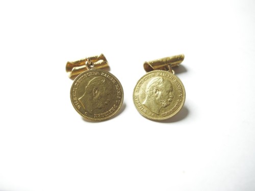 Manschettenknöpfe gold 585 - manschettenknÖpfe,