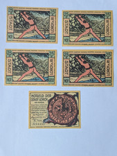 Lorch Notgeldscheine Freistaat Flaschenhals 1921