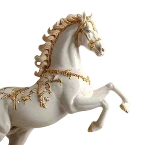 Acrylic horse statue - statue, sculpture