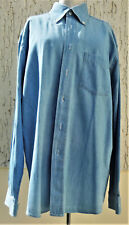 Herrenhemd Jeans used Look Gr. M Langarm